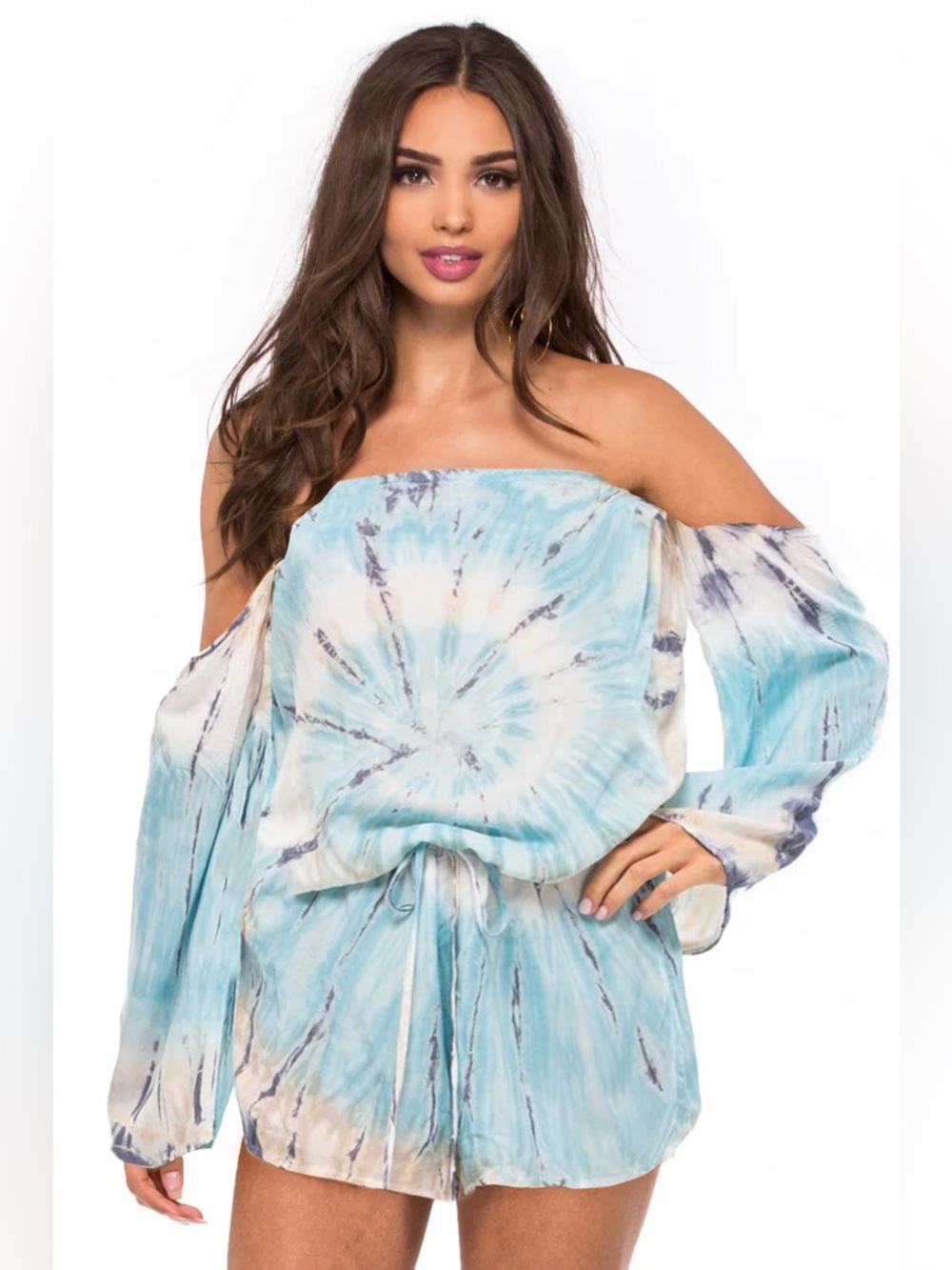 BRAND NEW - Blue Life Life's a Beach Romper